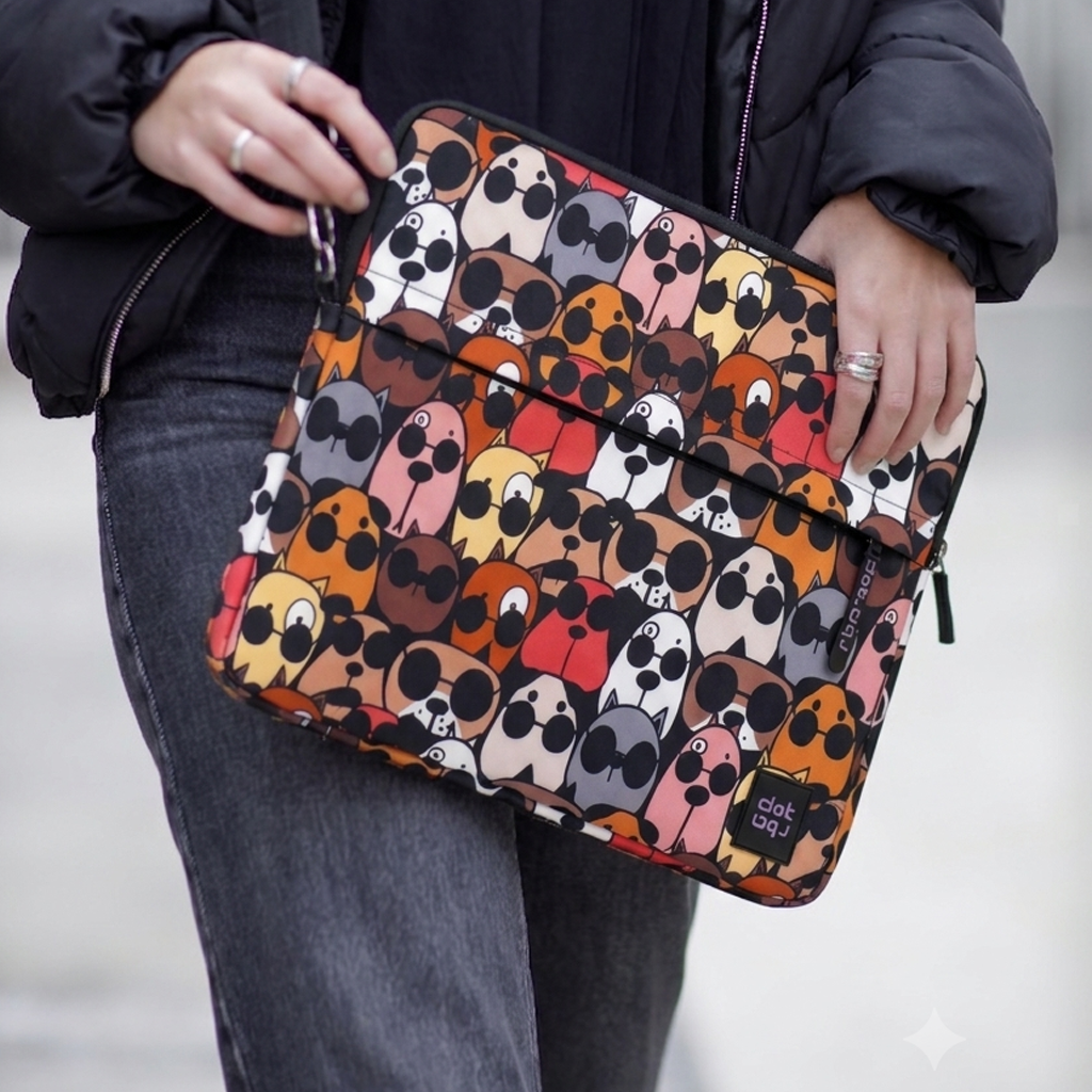 Cool pets 15.6 inch Laptop Sleeve - dotgallery