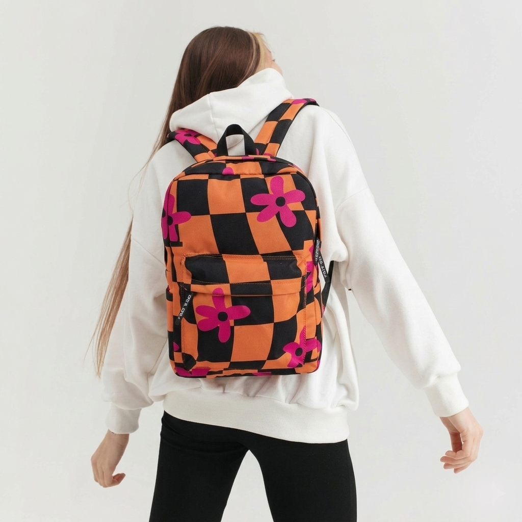 Retro Vintage pattern Backpack - dotgallery