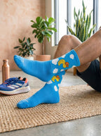 Duck Light Blue Socks - dotgallery