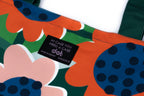 Green Flower Tote Bag - dotgallery