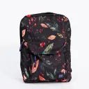 botanical leaves backpack