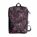 pink bow line backpack