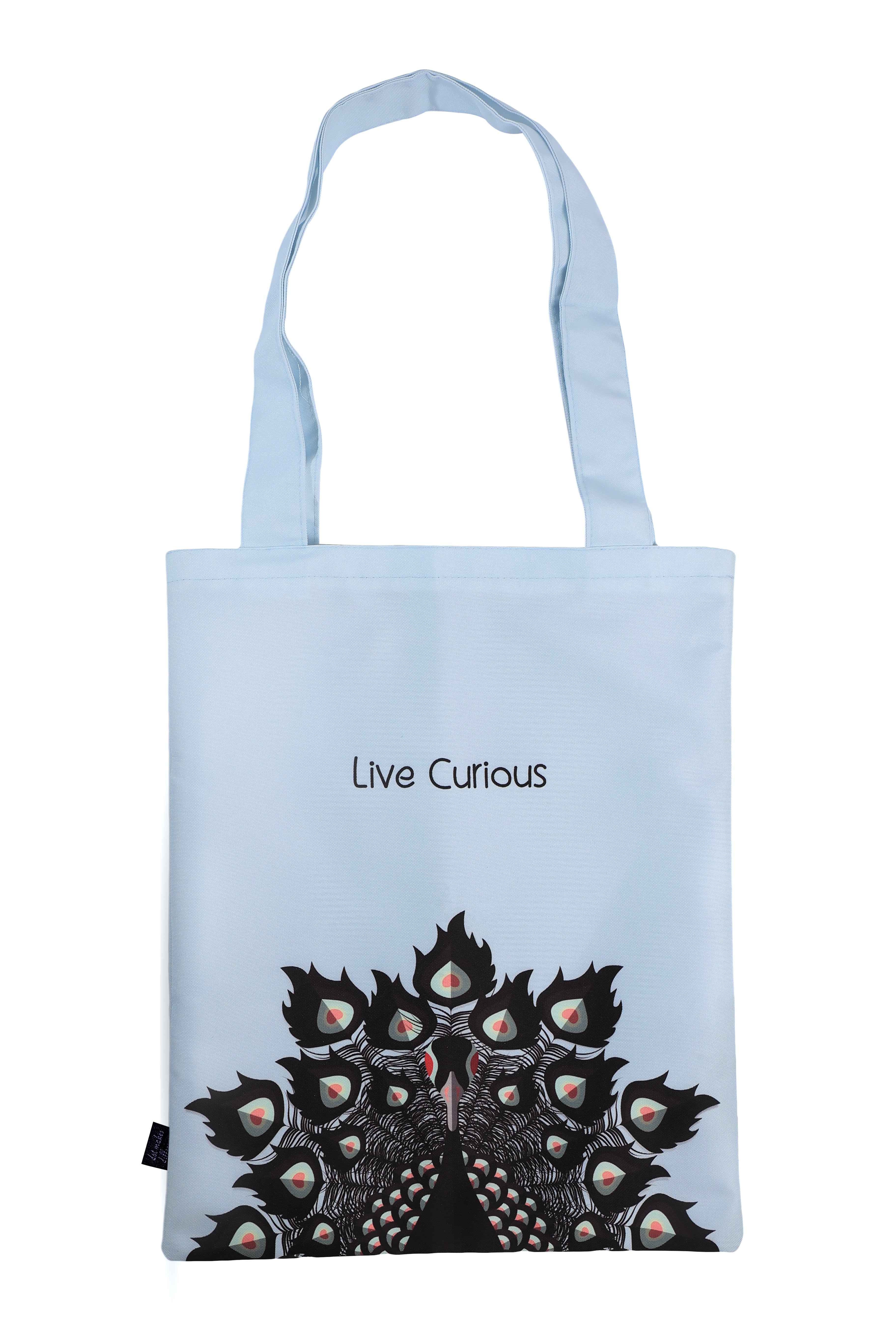 Live Curious Tote Bag - dotgallery