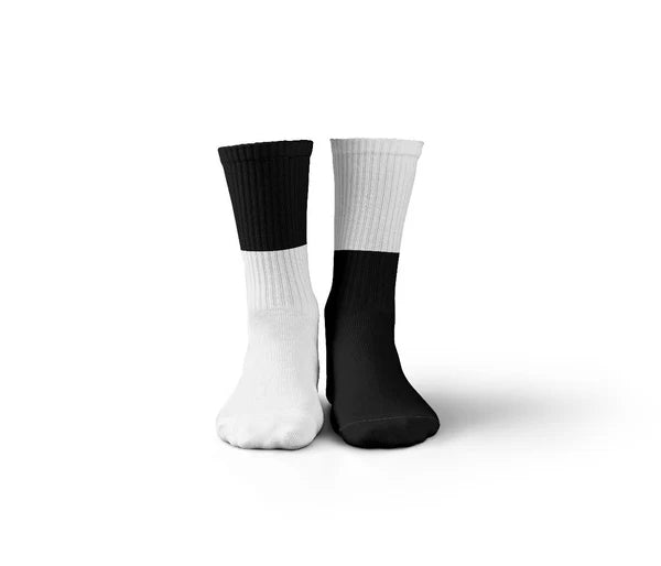 Turn Off & Turn On Mid Calf Socks - dotgallery