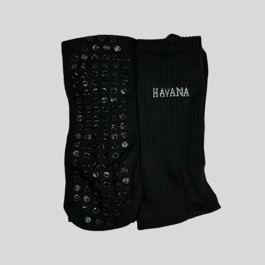 Silicone Black Socks