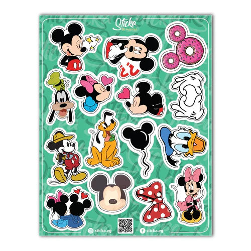 Mickey sticker