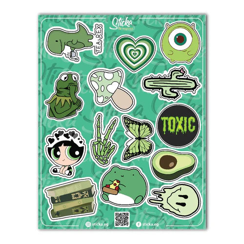 Green sticker