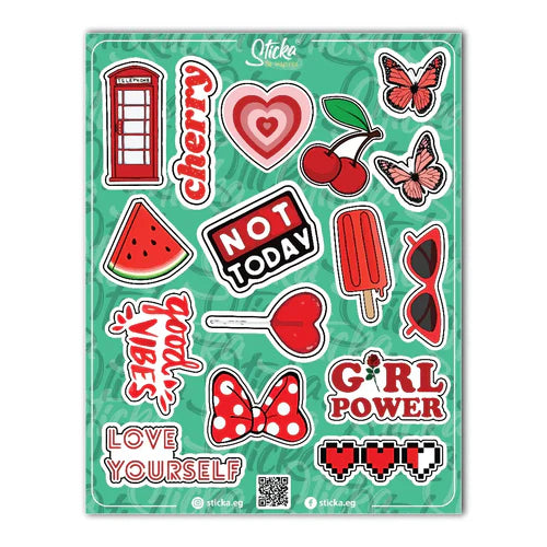 Cherry sticker