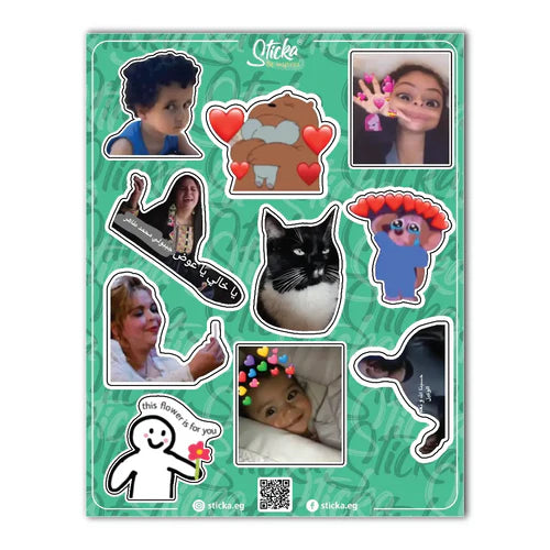 Comics sticker