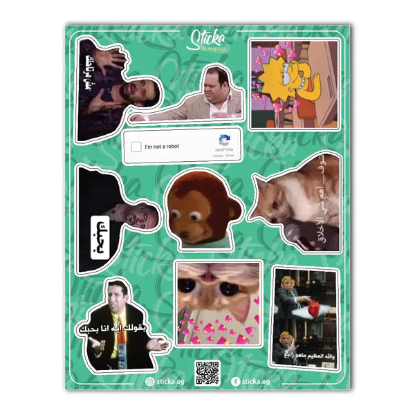 Comics sticker