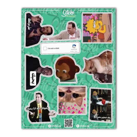 Comics sticker
