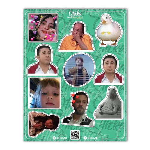 Comics sticker