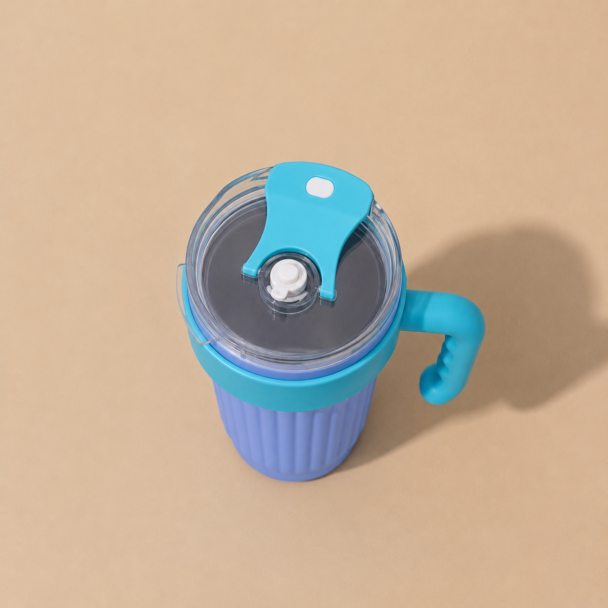 stanly silicon straw baby blue 860 ml - dotgallery