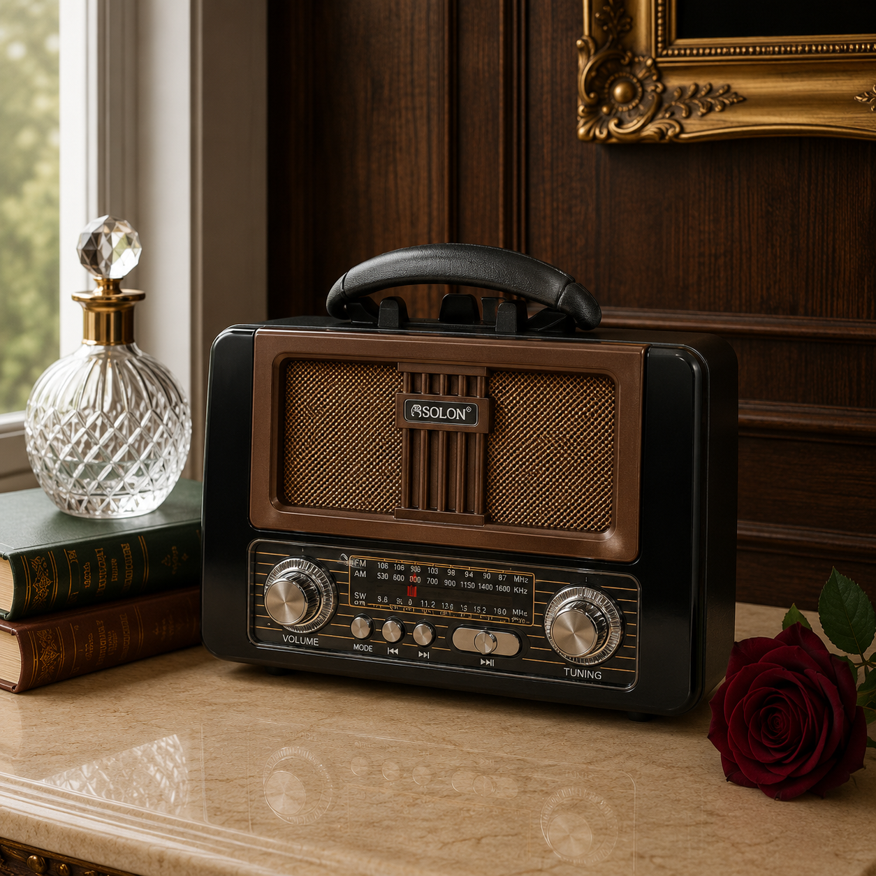 Vintage Retro Radio Radio (5547)
