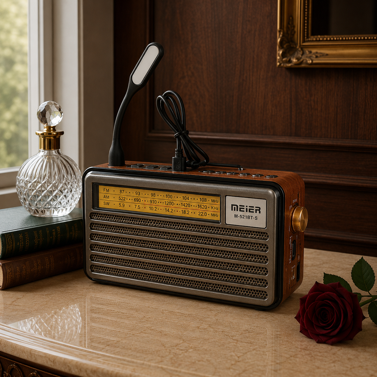 •Vintage Retro Radio (5543)