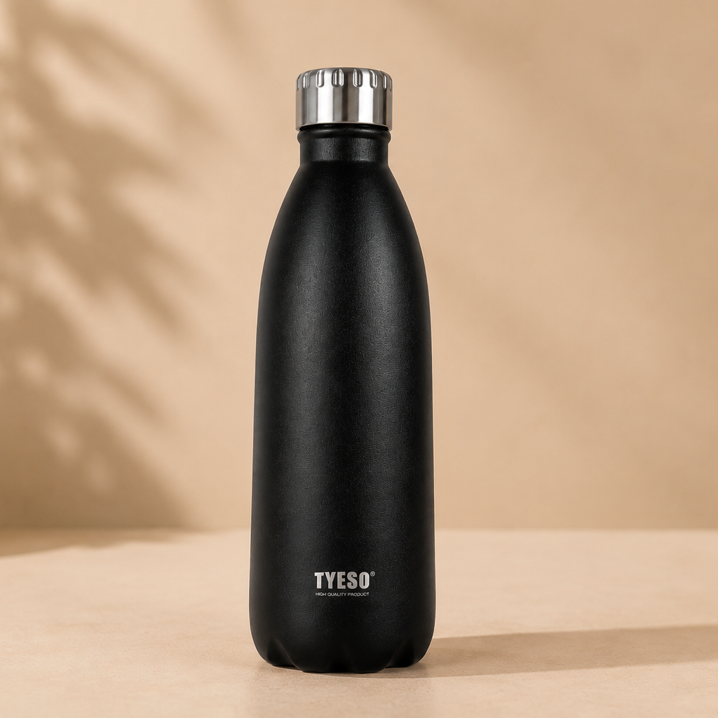 black TYESO Water bottle