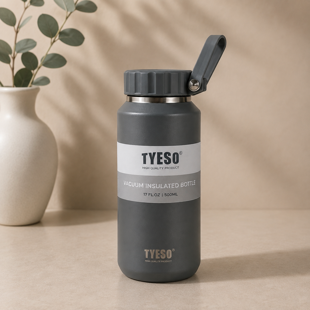 grey  tyeso thermal bottle