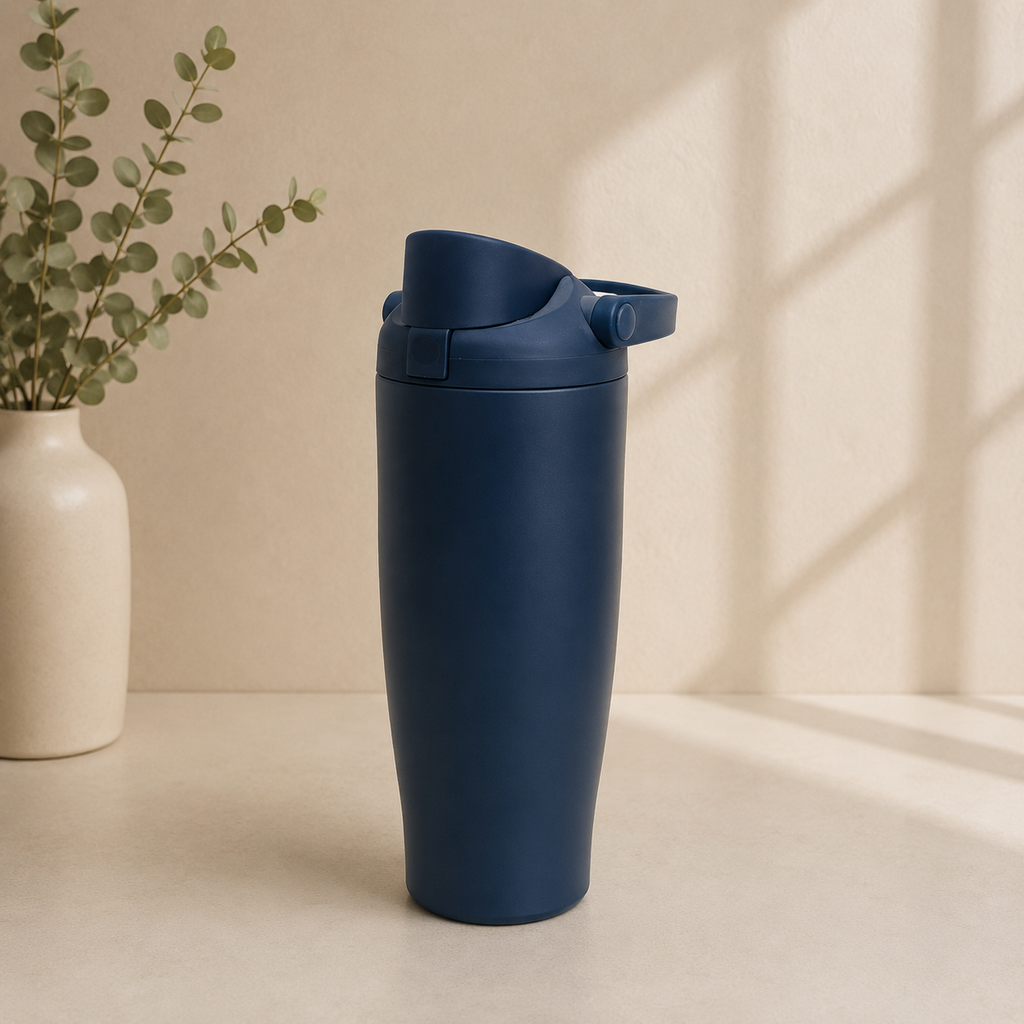 navy owala water bottle