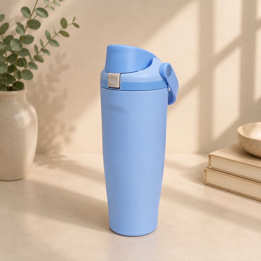 baby blue  owala water bottle