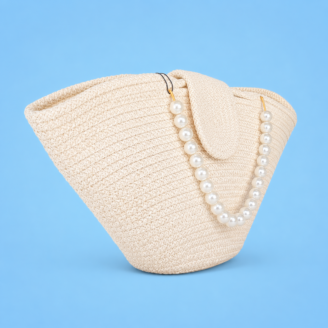 Beach Straw Tote Bag - dotgallery