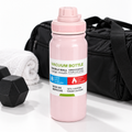 sport bottle pink