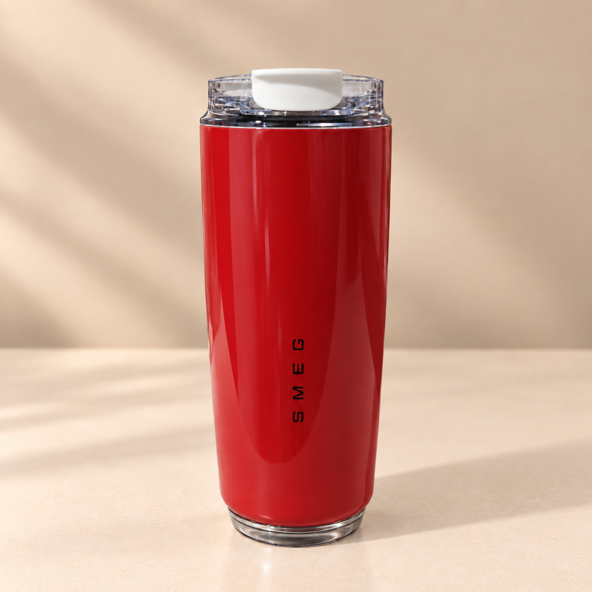 smeg mug red