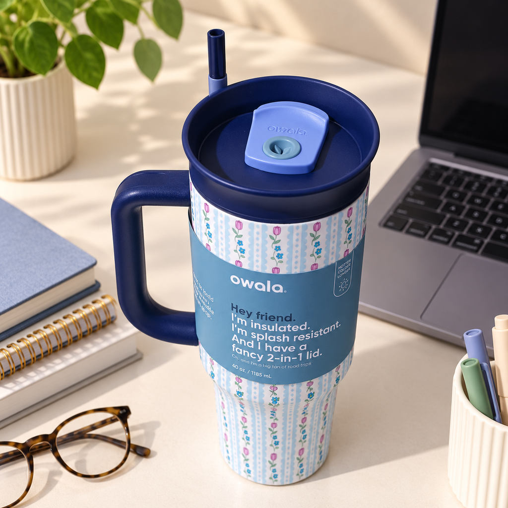 owala tumbler blue