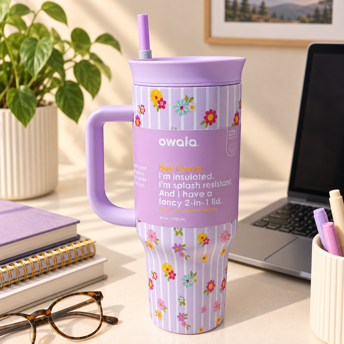 owala tumbler lavender