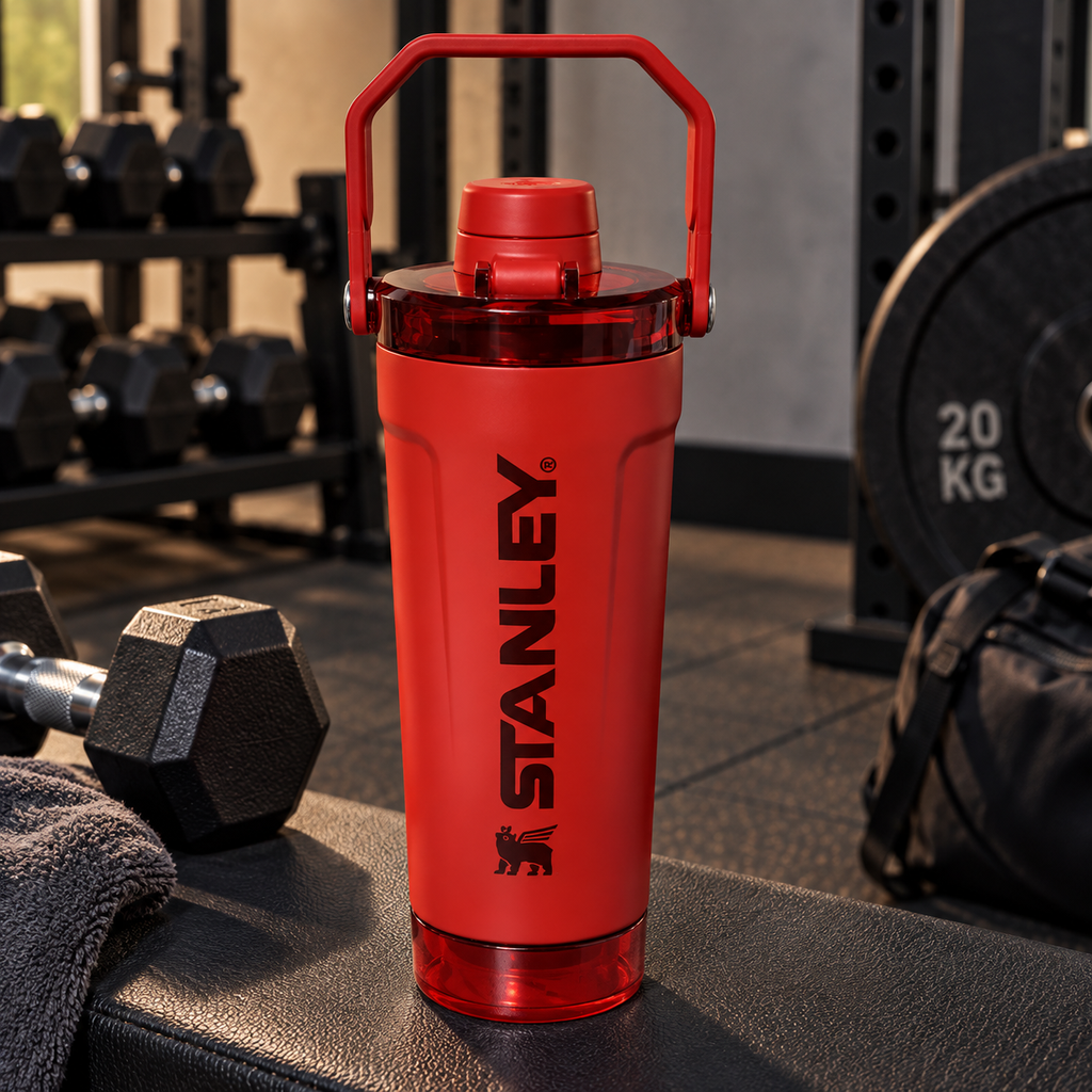 stanley shaker red