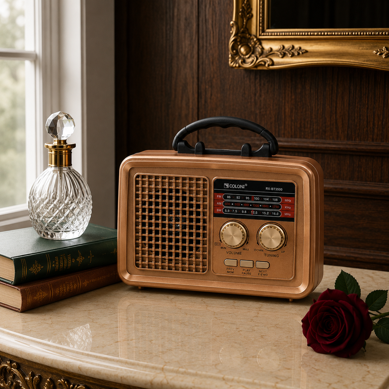 •Vintage Retro Radio(5545)