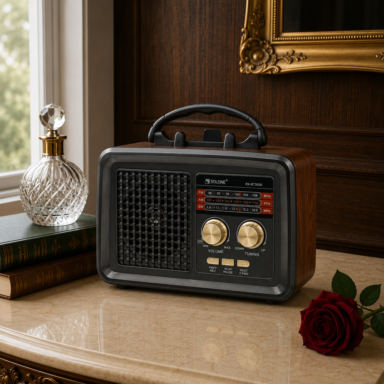 •Vintage Retro Radio(5545)