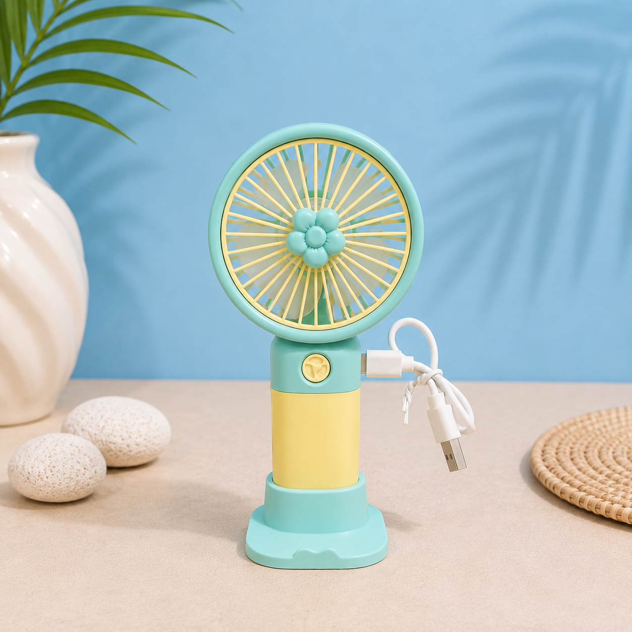 Flower Hand Fan - dotgallery