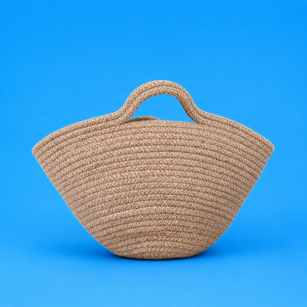 Beach Straw Tote Bag - dotgallery
