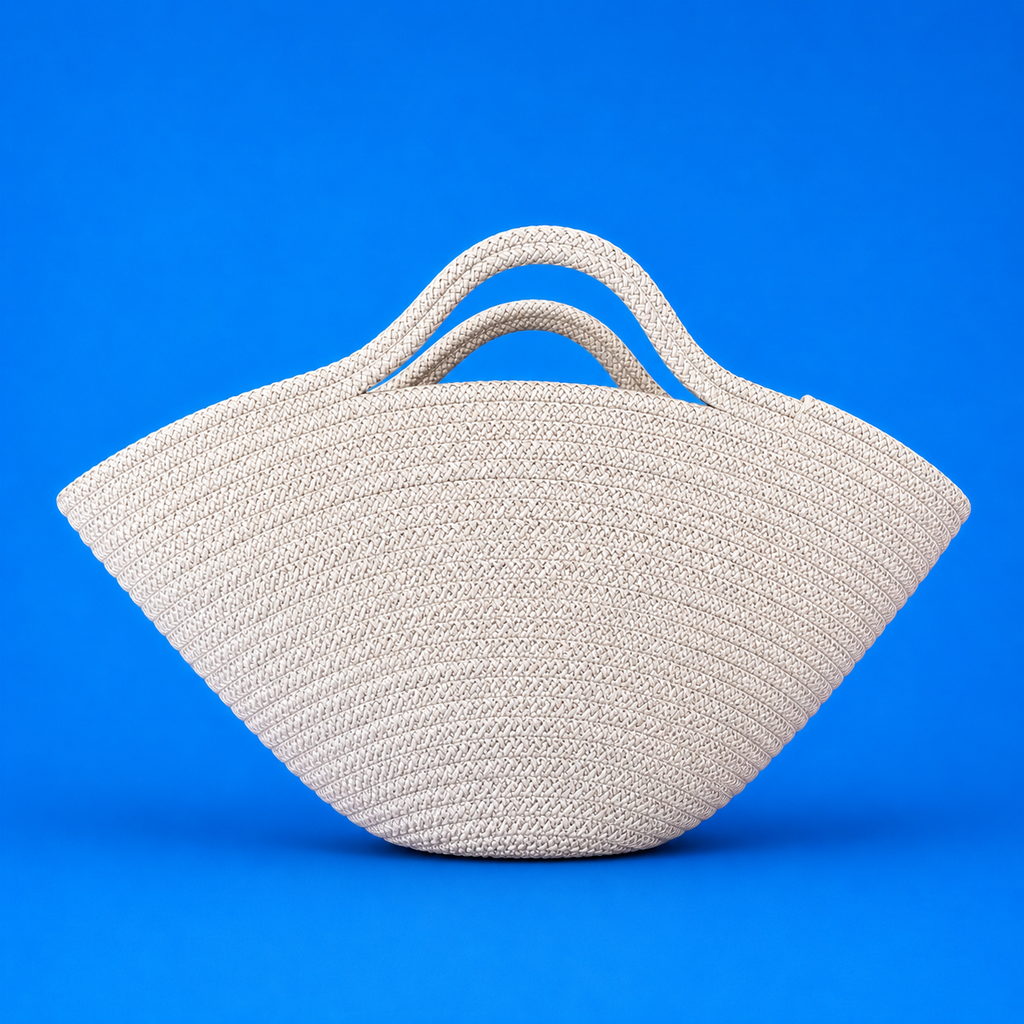 Beach Straw Tote Bag - dotgallery