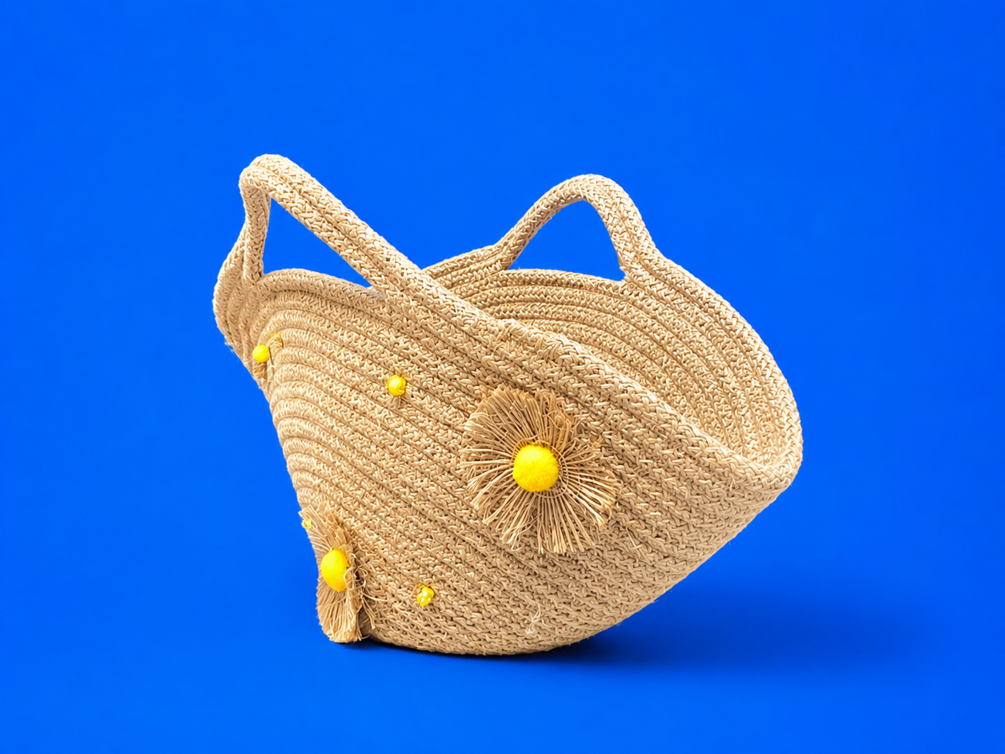 Beach Straw Tote Bag - dotgallery
