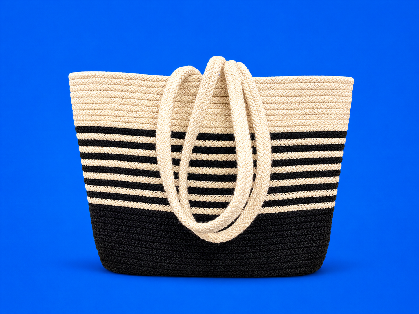 Minimalist Woven Tote Bag - dotgallery