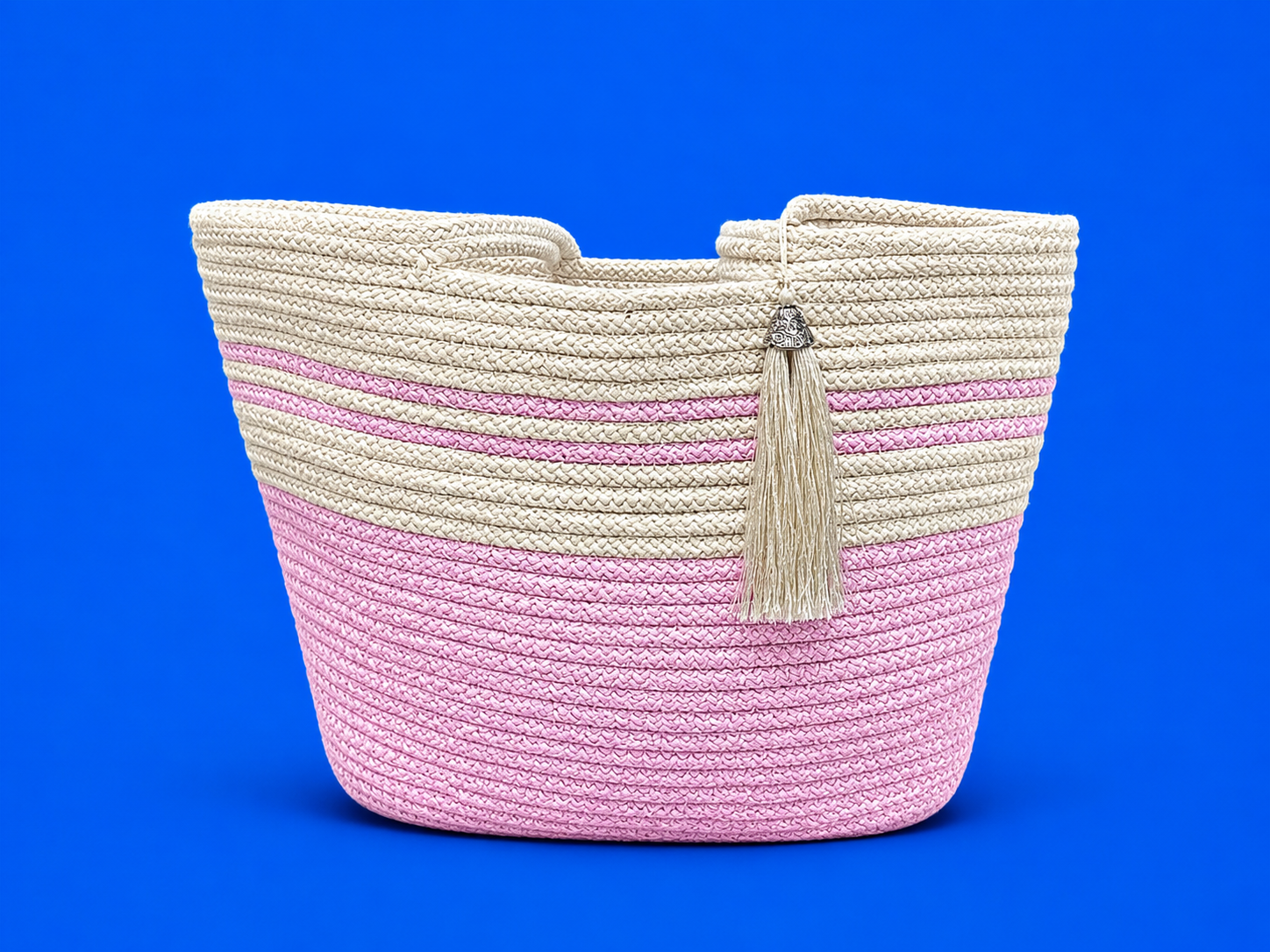 Minimalist Woven Tote Bag - dotgallery