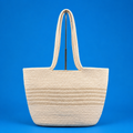 Minimalist Woven Tote Bag - dotgallery