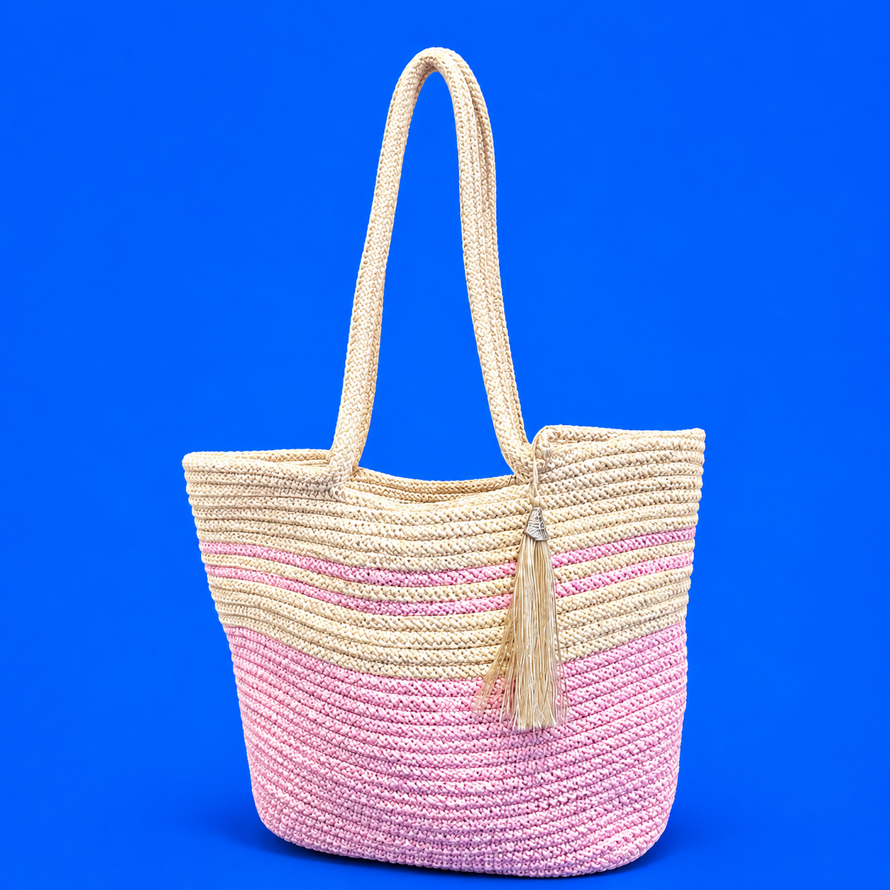 Minimalist Woven Tote Bag - dotgallery
