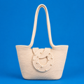 Minimalist Woven Tote Bag - dotgallery