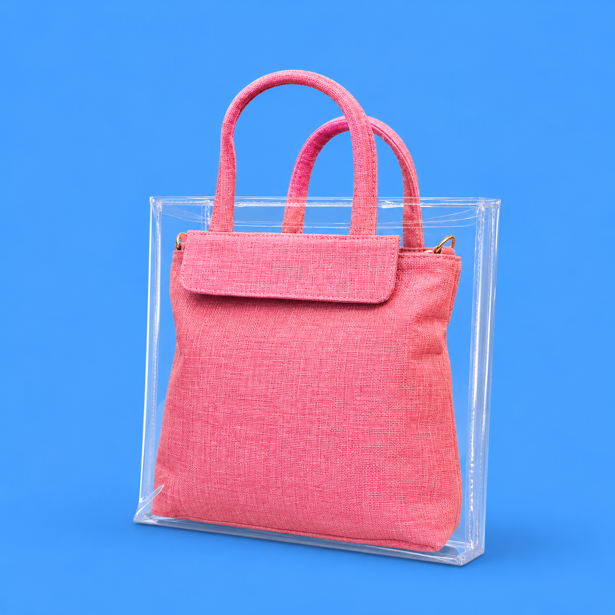 Transparent Summer Tote Bag - dotgallery