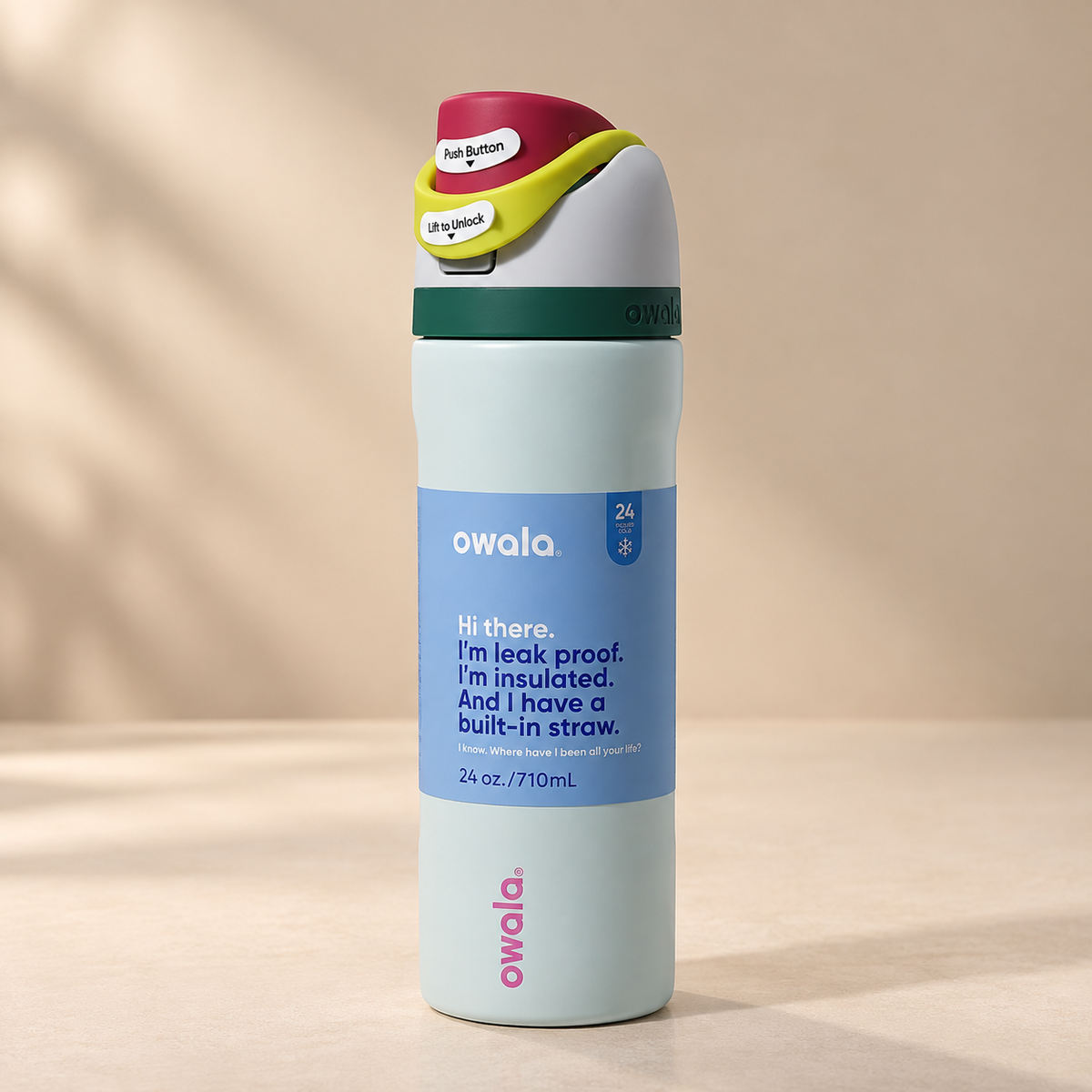 owala light green 710 ml