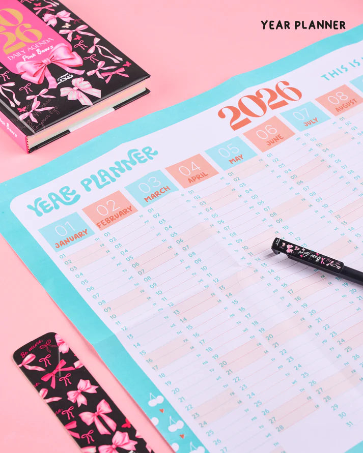 Pink Bows Year Gift Box 2026