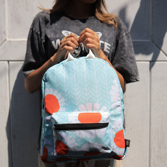 White Flower mini bag