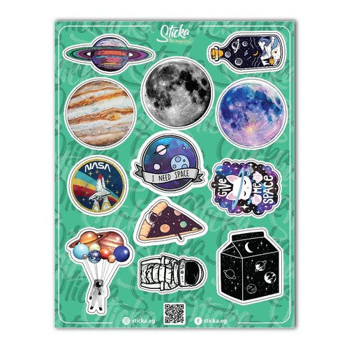 Space sticker
