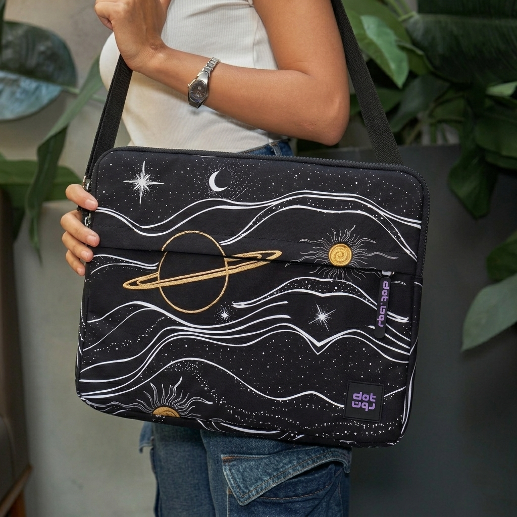 Space 15.6 inch Laptop Sleeve - dotgallery