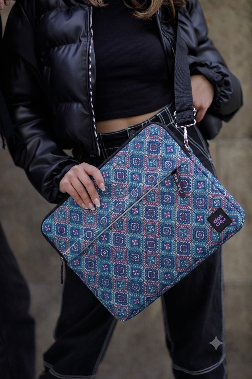 Palestinian Heritage – Blue Edition 15.6 inch Laptop Sleeve