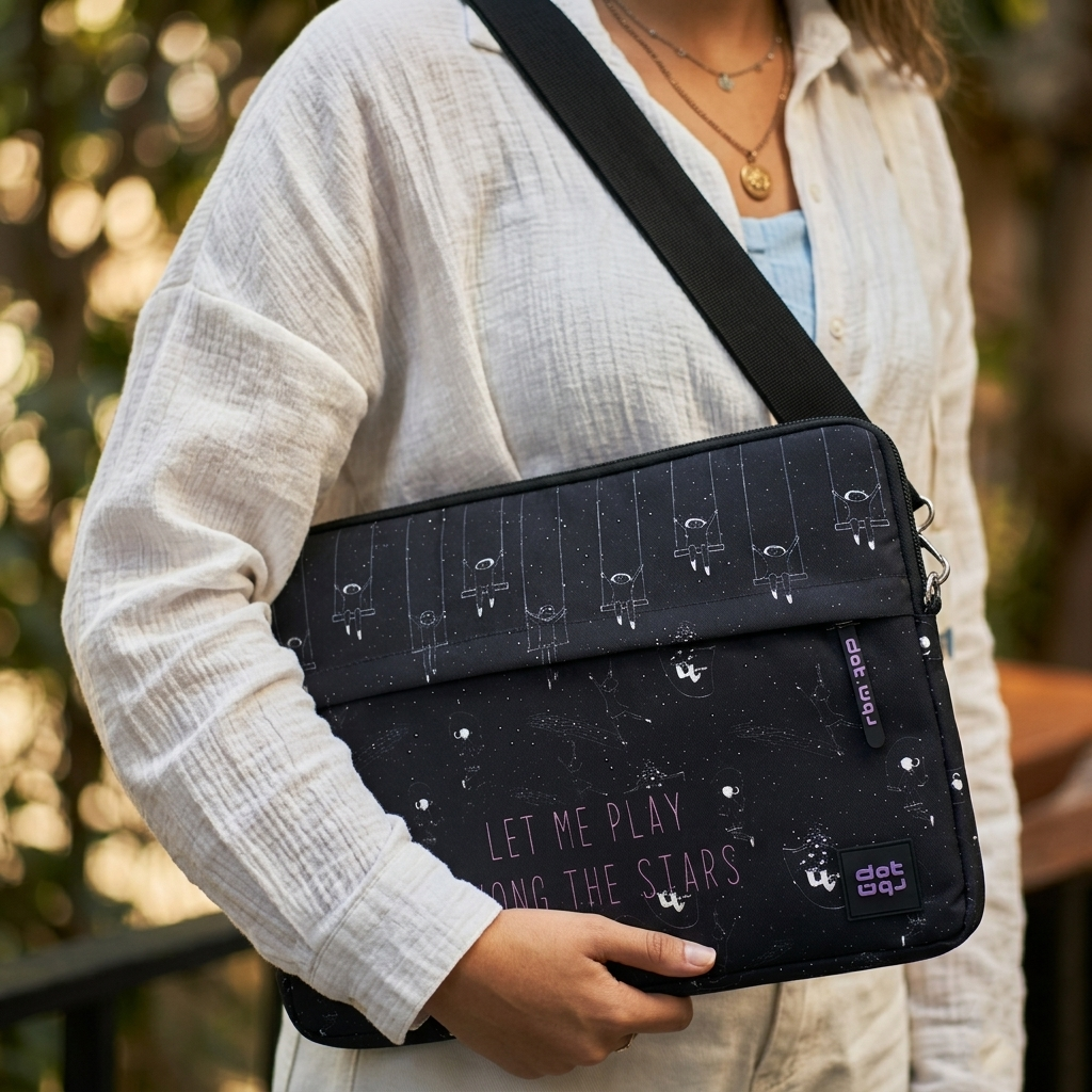 Let me play 15.6 inch Laptop Sleeve - dotgallery