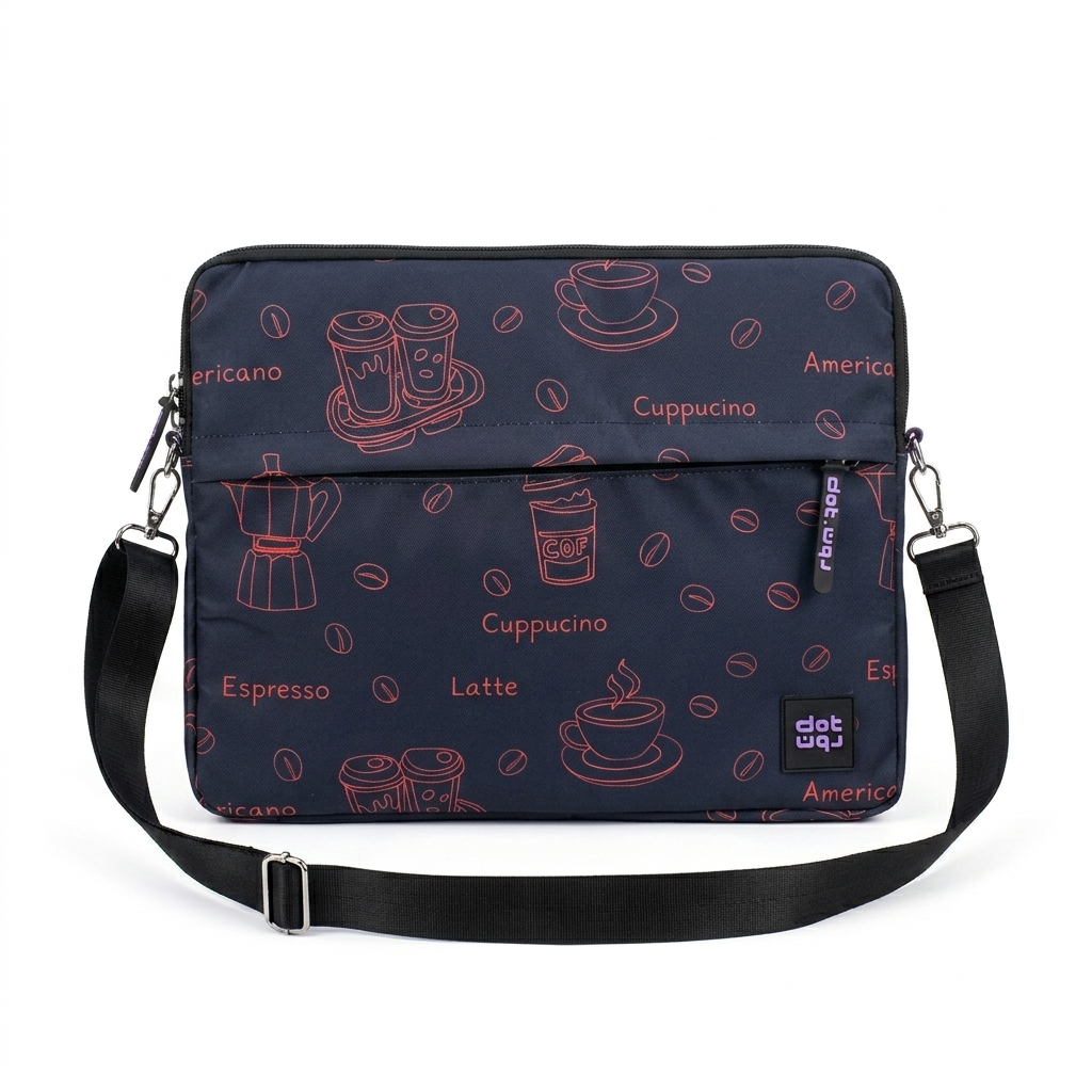 Coffee lovers 15.6 inch Laptop Sleeve - dotgallery
