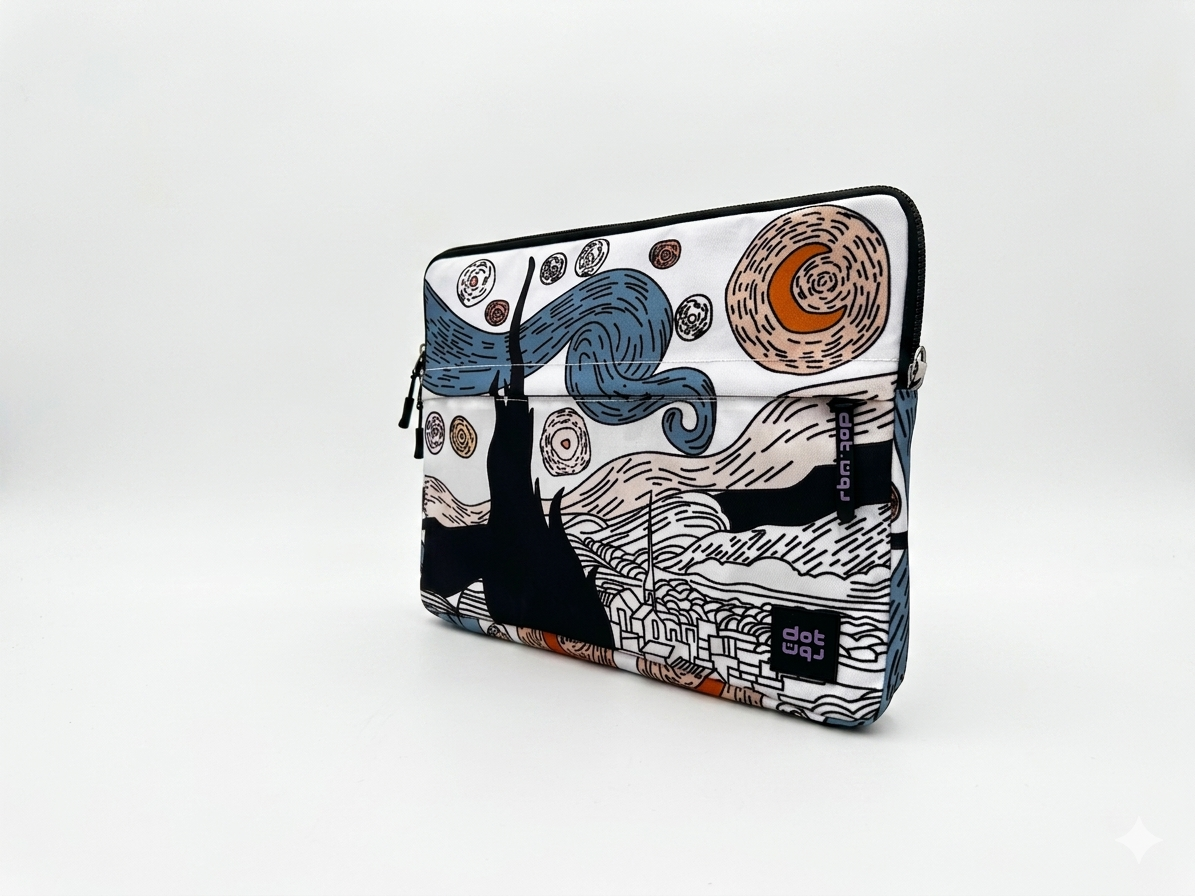 Starry Night Dark 15.6 inch Laptop Sleeve